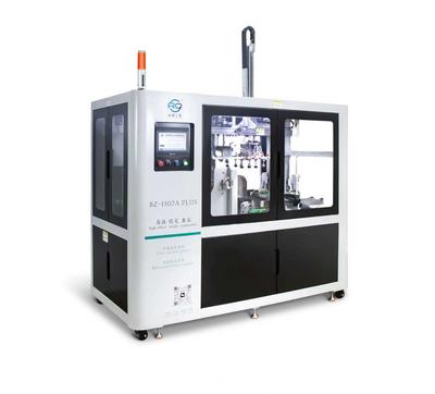 集折盒、喷胶于一体智能折盒机